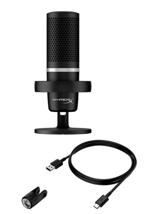 Thiết bị Micro HyperX DUOCAST Black 4P5E2AA