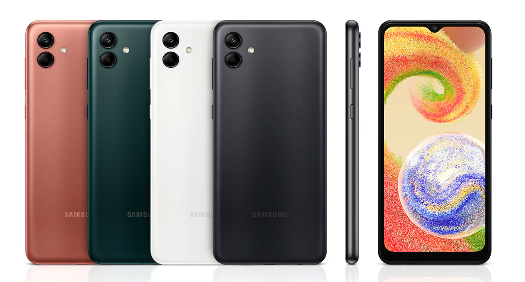 Điện thoại Samsung Galaxy A04 (3Gb/ 32Gb/ Hồng)