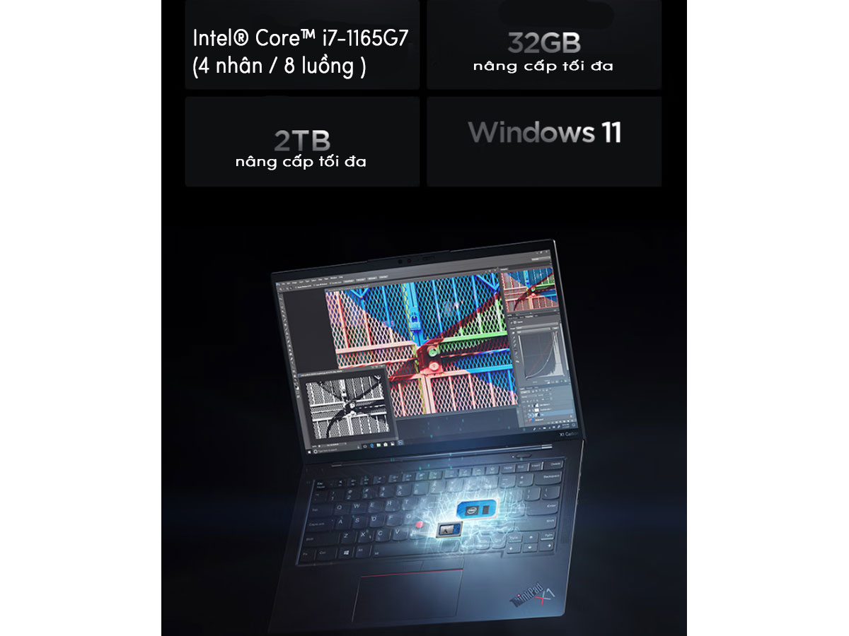 Laptop Lenovo Thinkpad X1 Carbon Gen 9 20XW00QUVN CẢM ỨNG