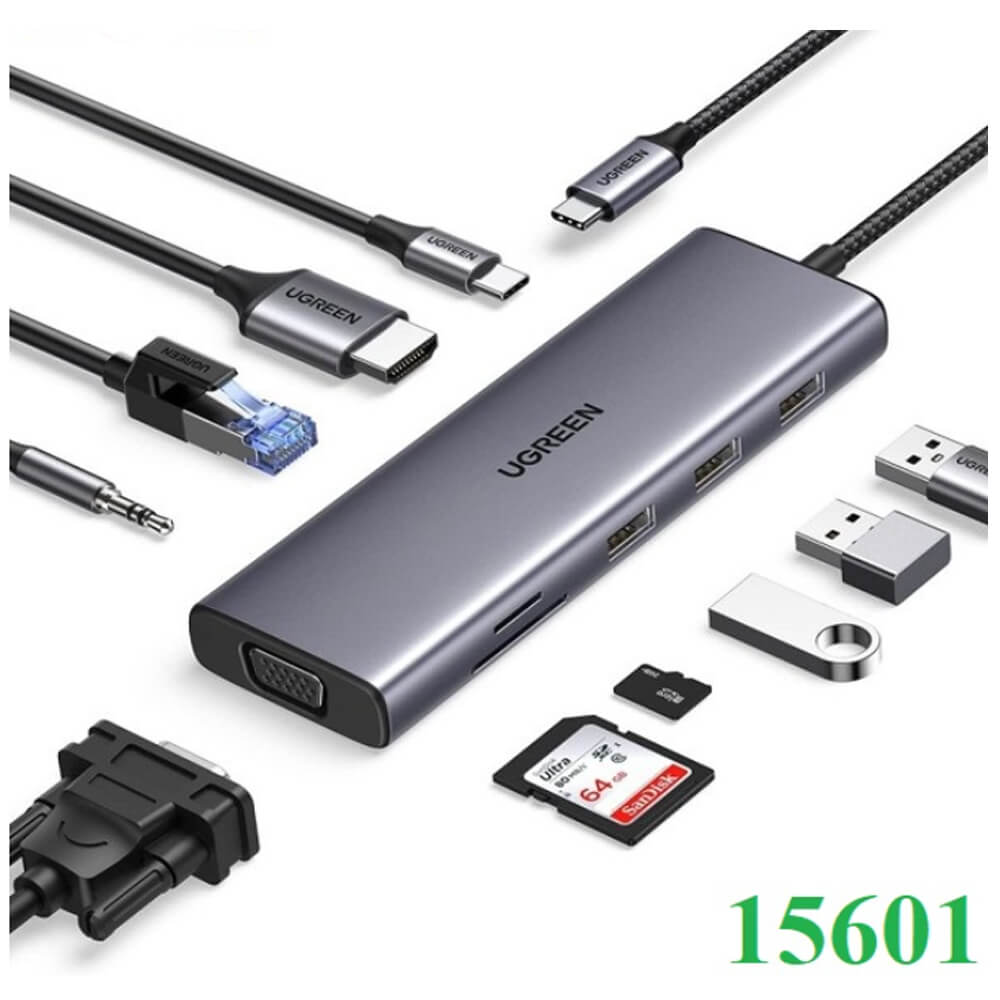 Bộ chuyển đổi Ugreen 15601 USB Type-C