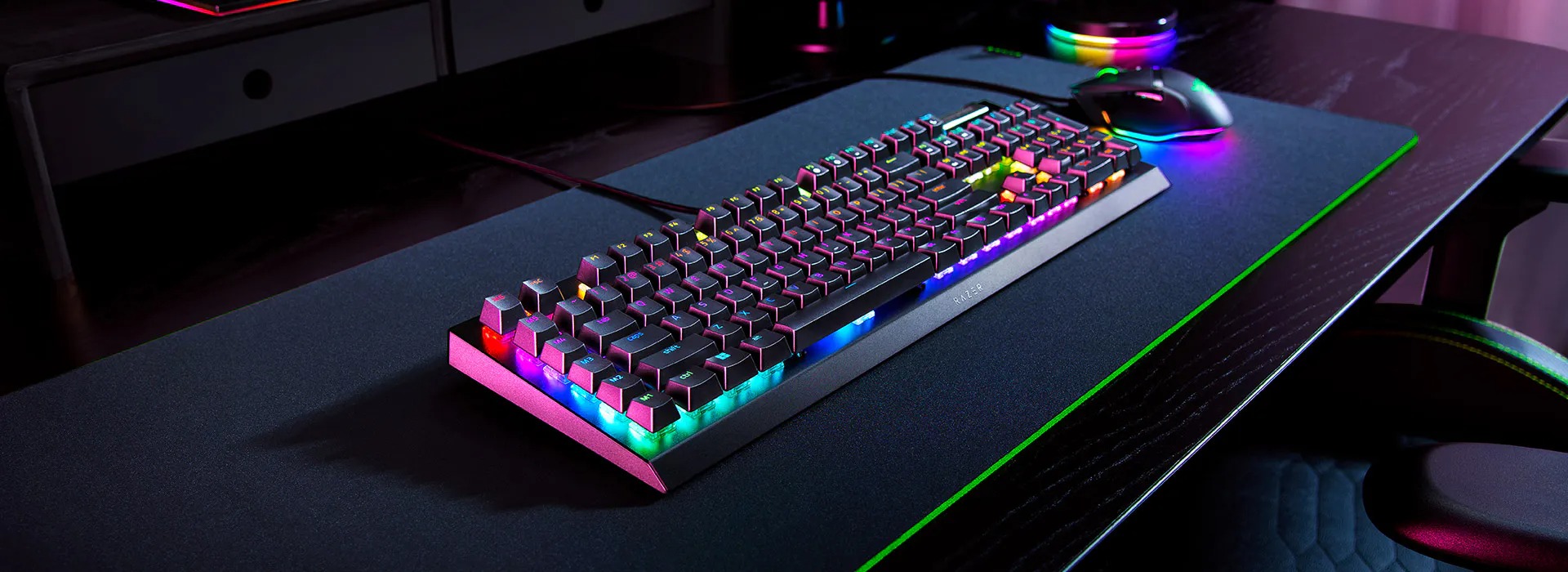 B&agrave;n Ph&iacute;m Cơ Razer BlackWidow V4 X Yellow Switch 