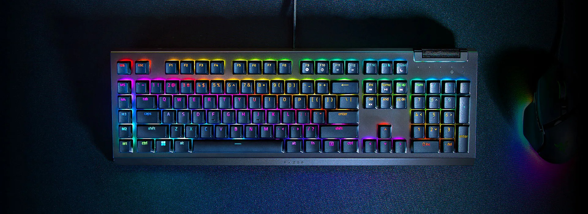 B&agrave;n Ph&iacute;m Cơ Razer BlackWidow V4 X Yellow Switch 