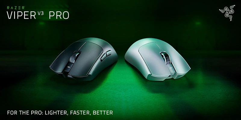 Chuột Không Dây Gaming Cao Cấp Razer Viper V3 Pro Black