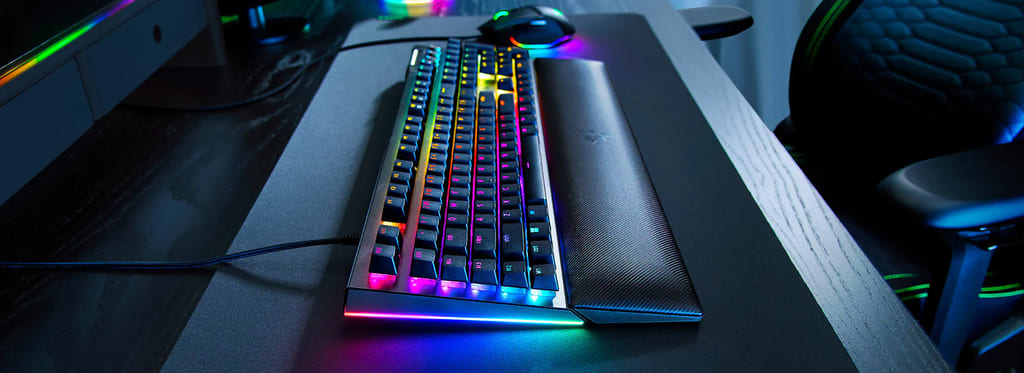 Bàn Phím Cơ Razer BlackWidow V4 Yellow Switch 