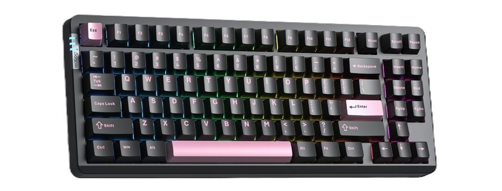 Bàn phím cơ LEOBOG Hi86 Đen hồng Star Vector switch