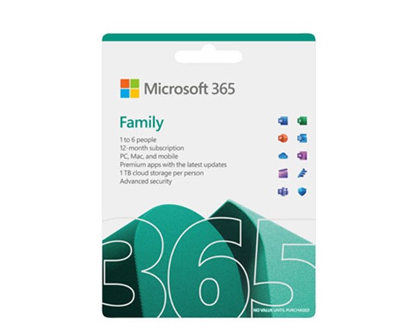 Phần mềm Office Microsoft 365 Family ESD EP2-36890