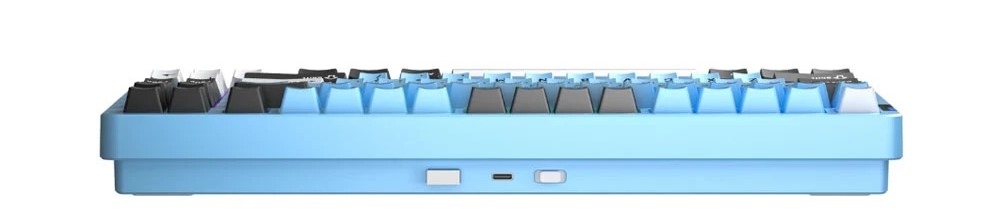 Bàn phím cơ LEOBOG Hi86 Đen+Xanh dương+Trắng Nimbus V3 switch