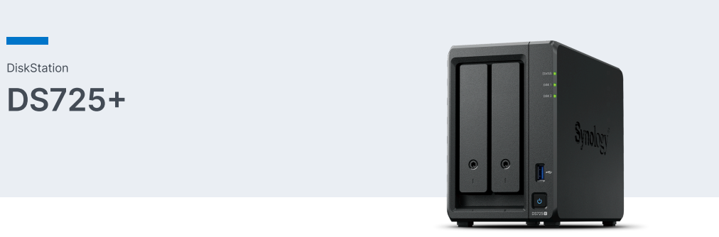 Thiết bị lưu trữ NAS Synology DS725+ 
