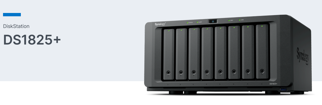 Thiết bị lưu trữ NAS Synology DS1825+ 