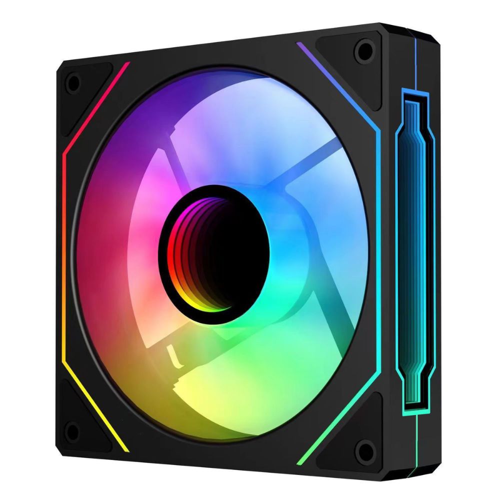 Quạt case KENOO ESPORT RGB INF1 (Fan12) - M&agrave;u Đen