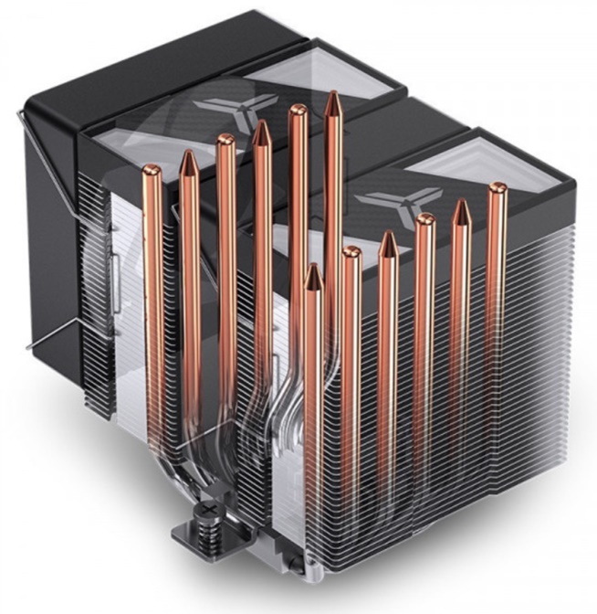 Tản nhiệt CPU JONSBO CR-1400 DV2 BLACK