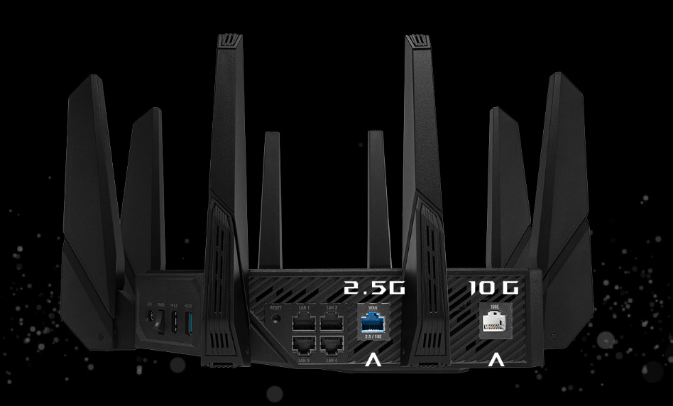 Bộ phát wifi 6 Asus ROG Rapture Gaming GT-AX11000 Pro