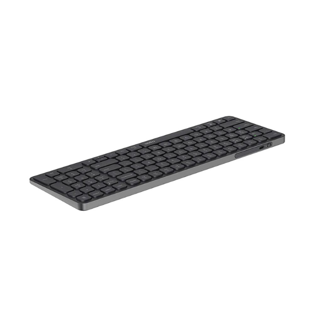 Bàn phím không dây Rapoo E9350L Màu đen (Bluetooth/Wireless/ Pin sạc)
