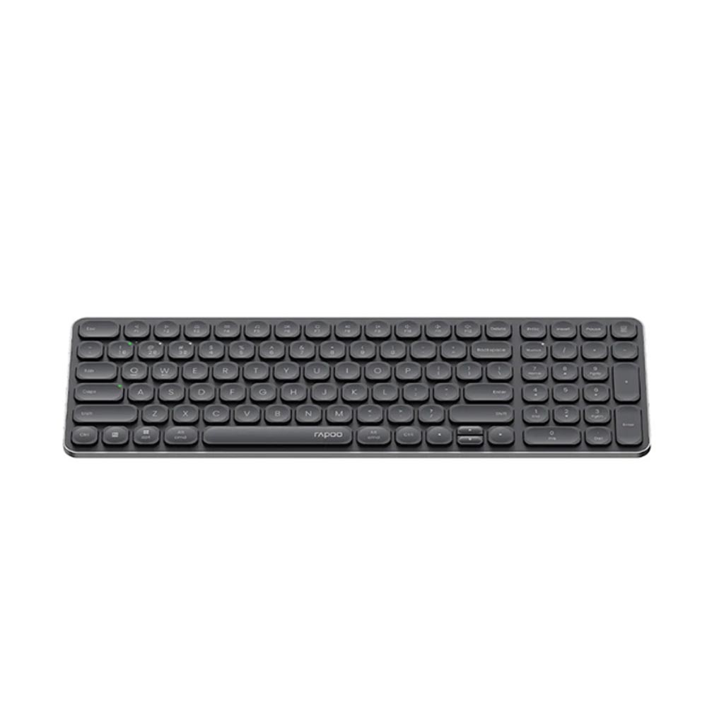 Bàn phím không dây Rapoo E9350L Màu đen (Bluetooth/Wireless/ Pin sạc)