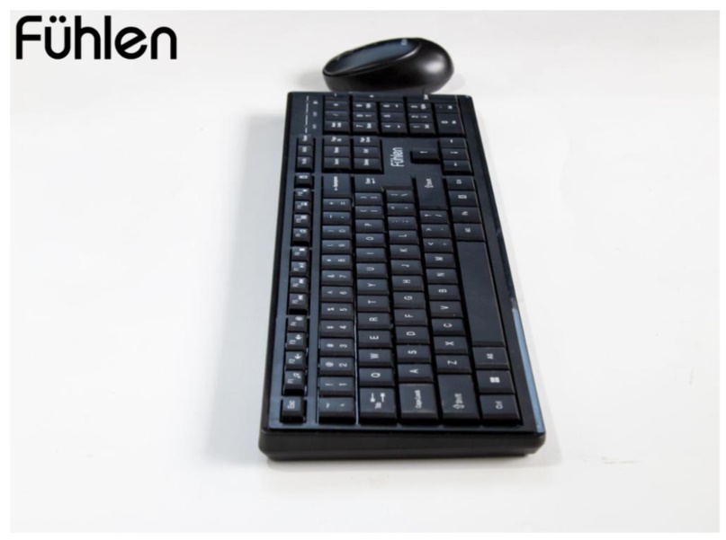 Bộ bàn phím chuột không dây Fuhlen U79s Plus (Đen)