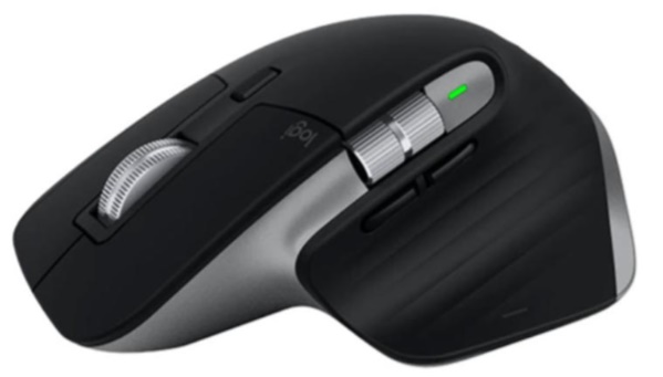 Chuột kh&ocirc;ng d&acirc;y Logitech MX Master 3S For Mac M&agrave;u đen (Bluetooth/Wireless/ Pin sạc)
