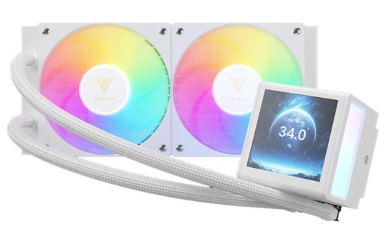 Tản nhiệt nước AIO Gamdias CHIONE P5-240 WH 