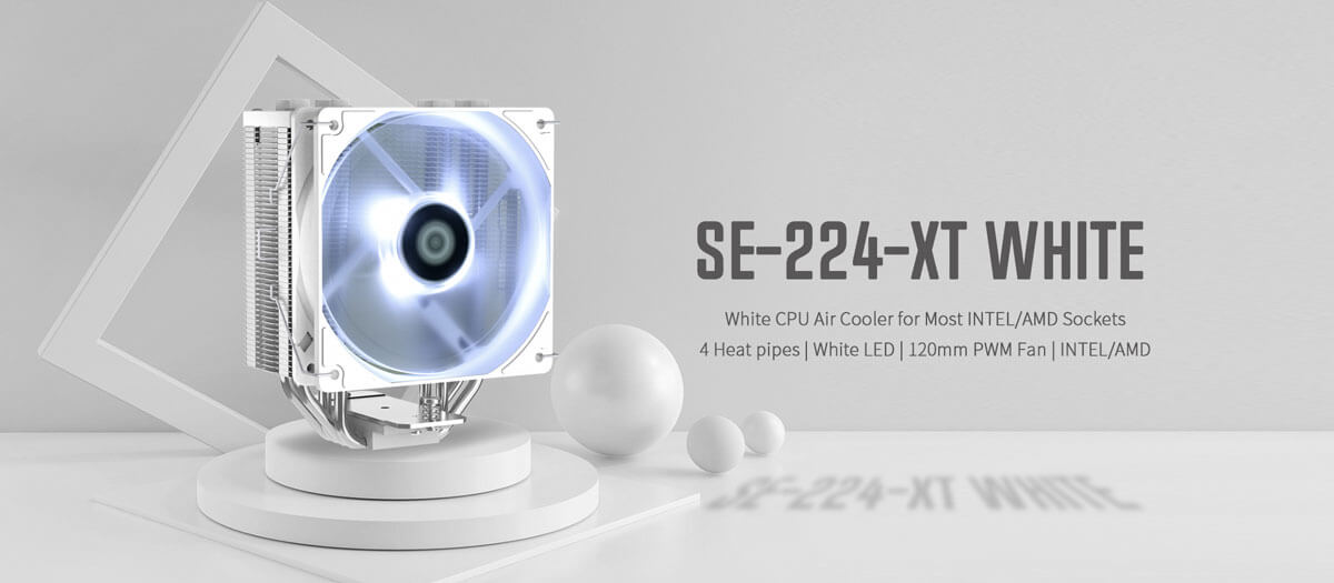 Tản nhiệt khí CPU ID-COOLING SE-224XT-WHITE