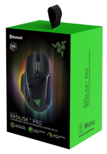 Chuột gaming không dây Razer Basilisk V3 Pro RZ01-04620100-R3A1 (LED RGB/ 30.000 DPI) 