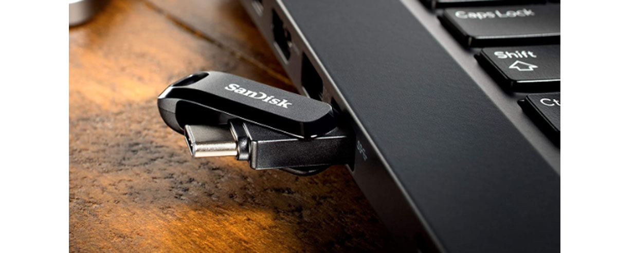 USB SanDisk SDDDC3 Ultra Dual Drive Go 64Gb USB Type-C (Màu đen)