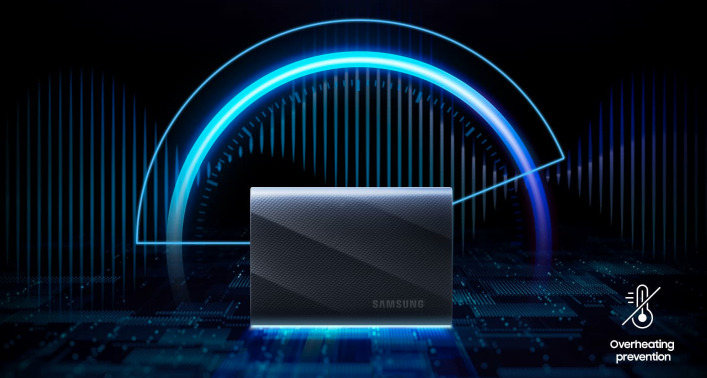 Ổ cứng di động SSD Samsung T9 Portable 1Tb MU-PG1T0B/WW