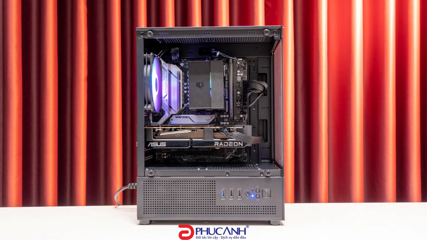 M&aacute;y t&iacute;nh PCPA AMD G5 (R5 7500F/16GB/RX 7600 8G/650W)