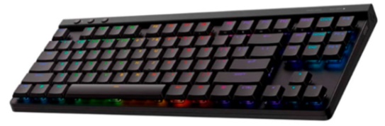 Bàn phím cơ Logitech Không dây G515 LightSpeed TKL Black Tactile switch (Bluetooth/Wireless/ LED RGB/ Đen) 