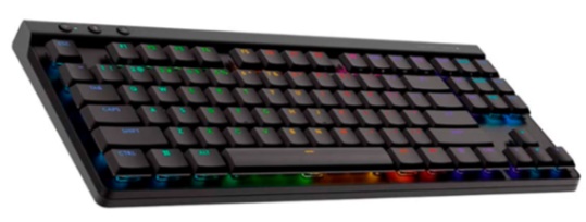 Bàn phím cơ Logitech Không dây G515 LightSpeed TKL Black Tactile switch (Bluetooth/Wireless/ LED RGB/ Đen) 