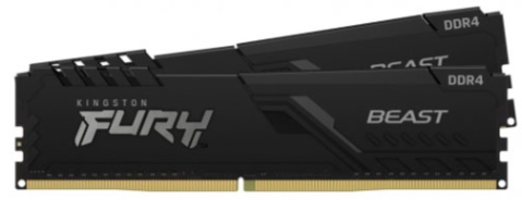 Ram desktop Kingston FURY BEAST (KF432C16BBK2/16) 16GB (2X8GB) DDR4 3200MHZ (