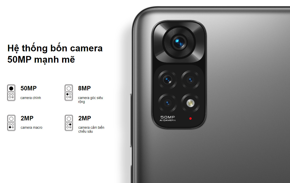 Trên tay Redmi Note 11: Snapdragon 680, màn hình AMOLED 90Hz, bốn camera  50MP, pin 5000mAh và cái giá không thể tốt hơn