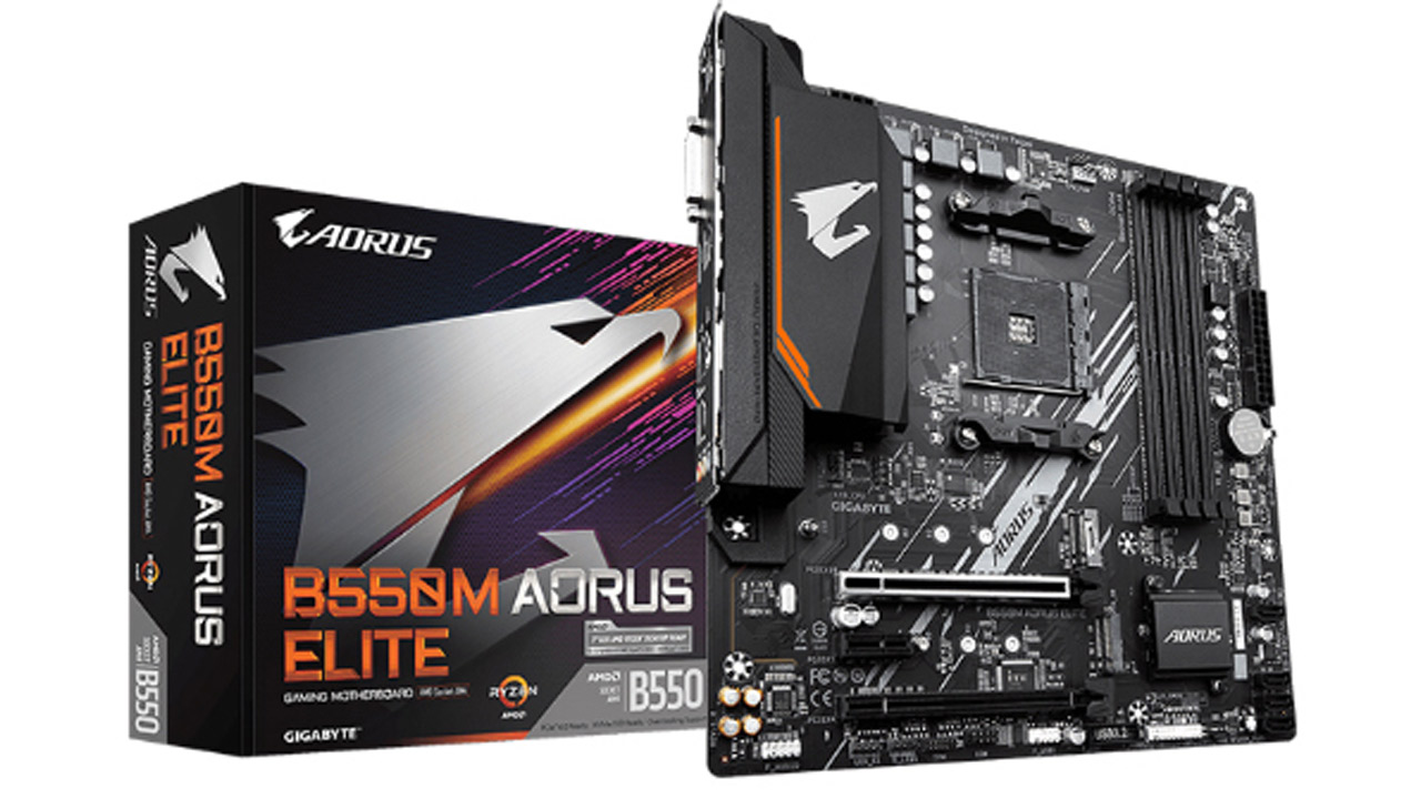 Mainboard Gigabyte B550M AORUS ELITE (AMD B550/ Socket AM4/ M-ATX/ 4 khe ram/ DDR4