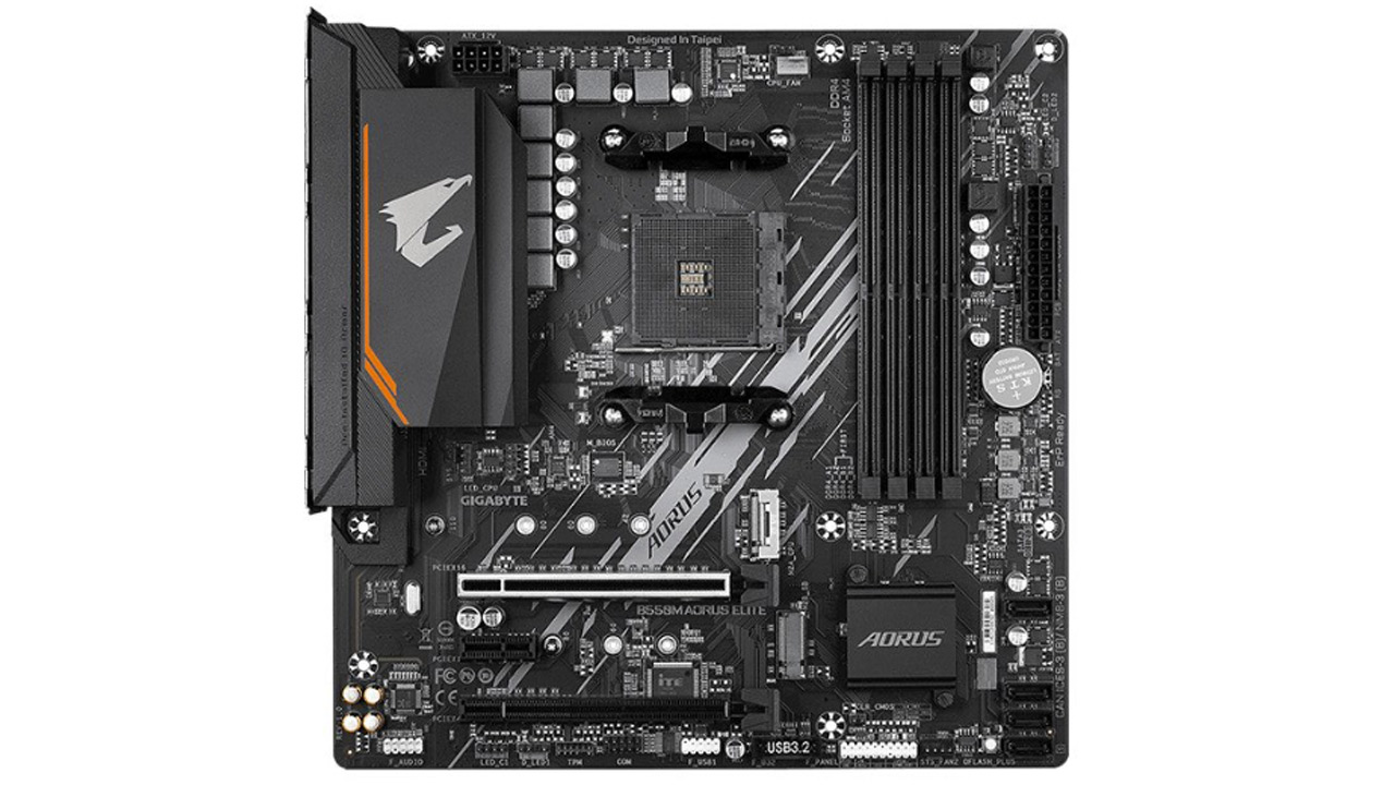 Mainboard Gigabyte B550M AORUS ELITE (AMD B550/ Socket AM4/ M-ATX/ 4 khe ram/ DDR4