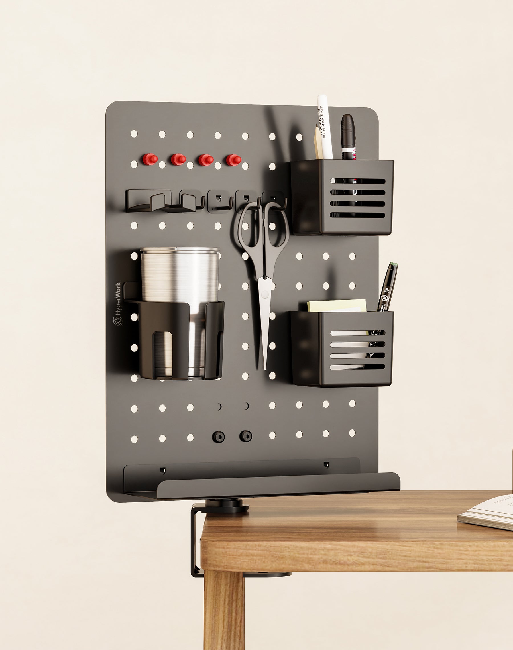 Bảng Treo Đồ Pegboard HyperWork Omni Board HPW-PG03-WHT