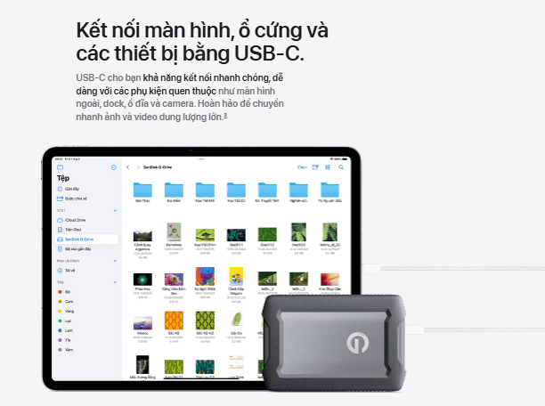iPad Air M3 11-inch Hiệu năng đỉnh cao – Trí tuệ nhân tạo thông minh