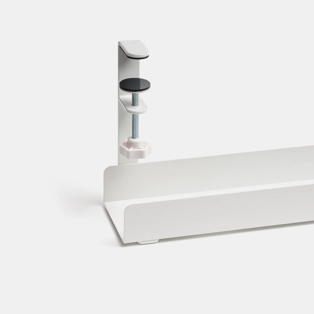 Khay giấu dây kẹp bàn HyperWork HPW-CM01-WHT Trắng