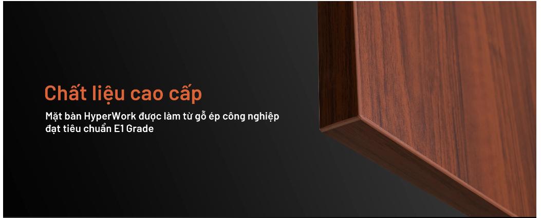 Mặt Bàn Gỗ Hyperwork Atlas HPW-TT01-BLK ĐEN