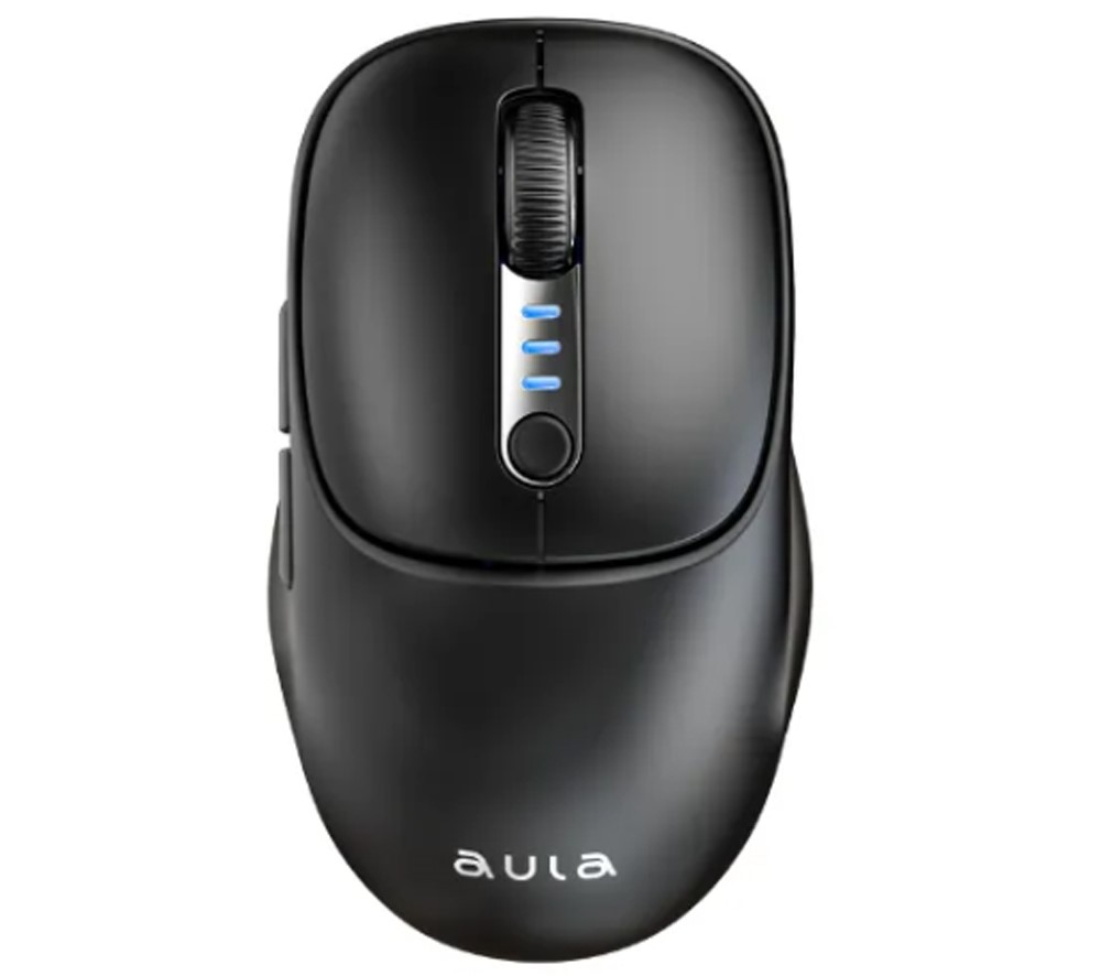 Chuột không dây Aula AM208 Đen