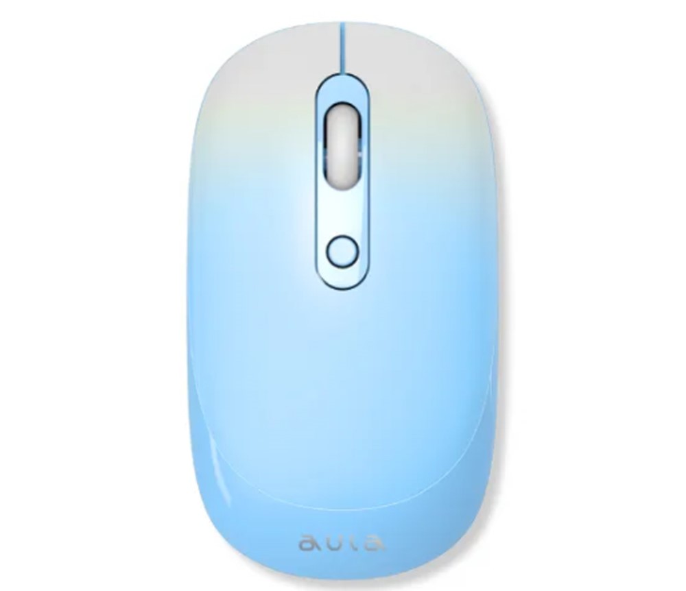 Chuột không dây Aula AM207 Xanh Dương 