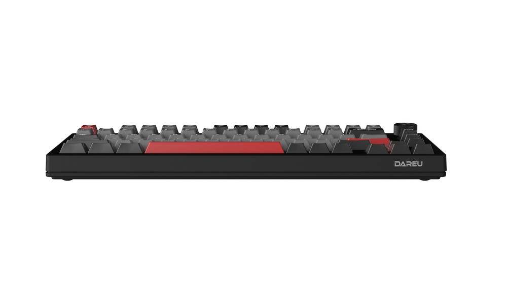 Bàn phím cơ không dây Dareu EK75 Pro AL Black Red DareU Cloud switch