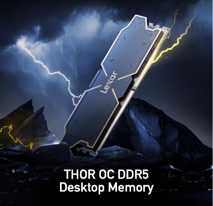 Ram desktop Lexar 32GB (2x16) THOR OC DDR5 5600 Mhz