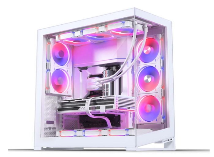 Vỏ máy tính PHANTEKS NV9 MKII, Tempered glass, DRGB, Matte White (Full Tower/ E-ATX/ Trắng) 