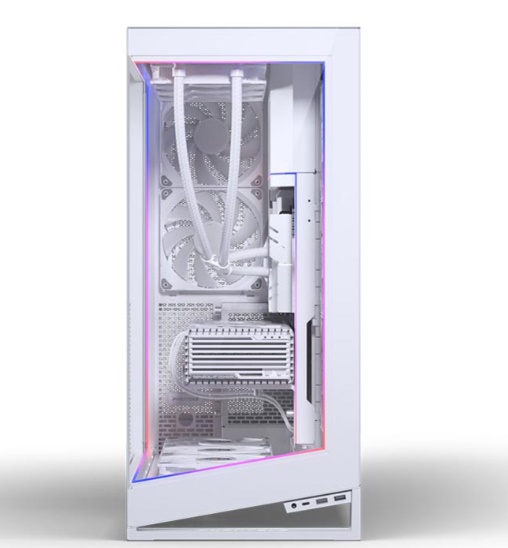 Vỏ máy tính PHANTEKS NV9 MKII, Tempered glass, DRGB, Matte White (Full Tower/ E-ATX/ Trắng) 