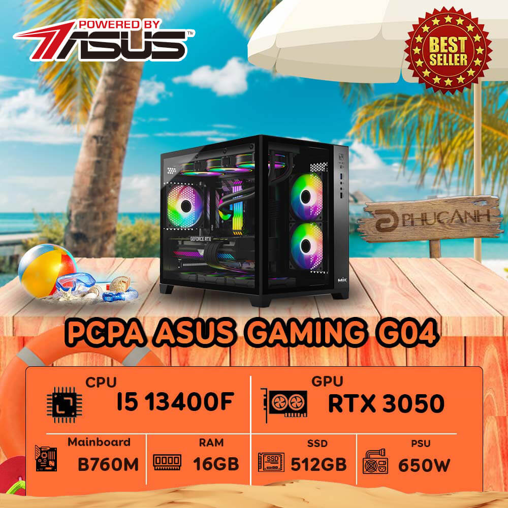 Máy tính để bàn PCPA ASUS Gaming G04
