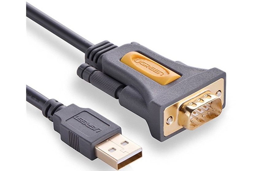 Cáp chuyển Ugreen 20223 USB sang Com (RS232) DB9 3m