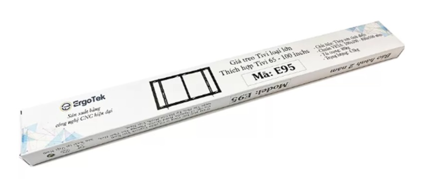 Gi&aacute; treo Tivi s&aacute;t tường cỡ đại Ergotek E95 (65 &ndash; 100 Inch)