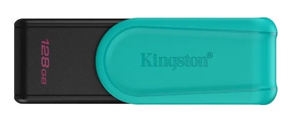 USB Kingston DTXS 128Gb USB3.2 M&agrave;u đen xanh