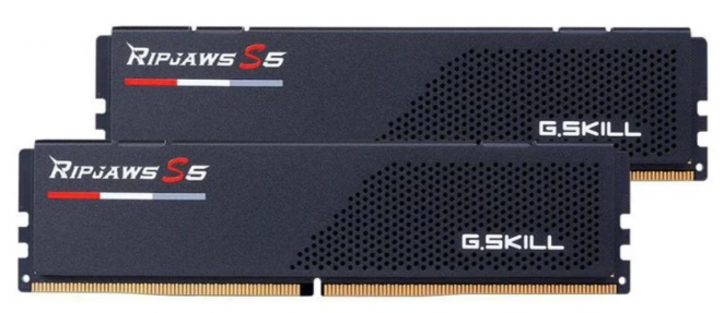 Ram desktop GSKill RIPJAWS S5 BLACK F5-6000J3636F16GX2-RS5K 32GB (2x16GB) DDR5 6000