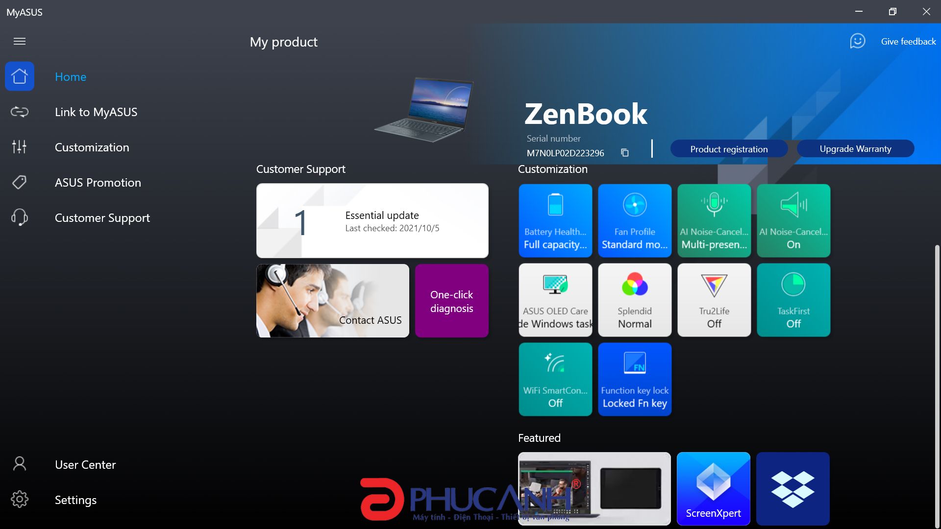 Laptop Asus Zenbook Flip 13 UX363EA-HP532T