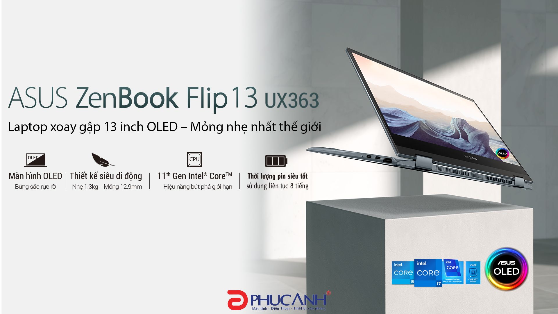 Laptop Asus Zenbook Flip 13 UX363EA-HP548T