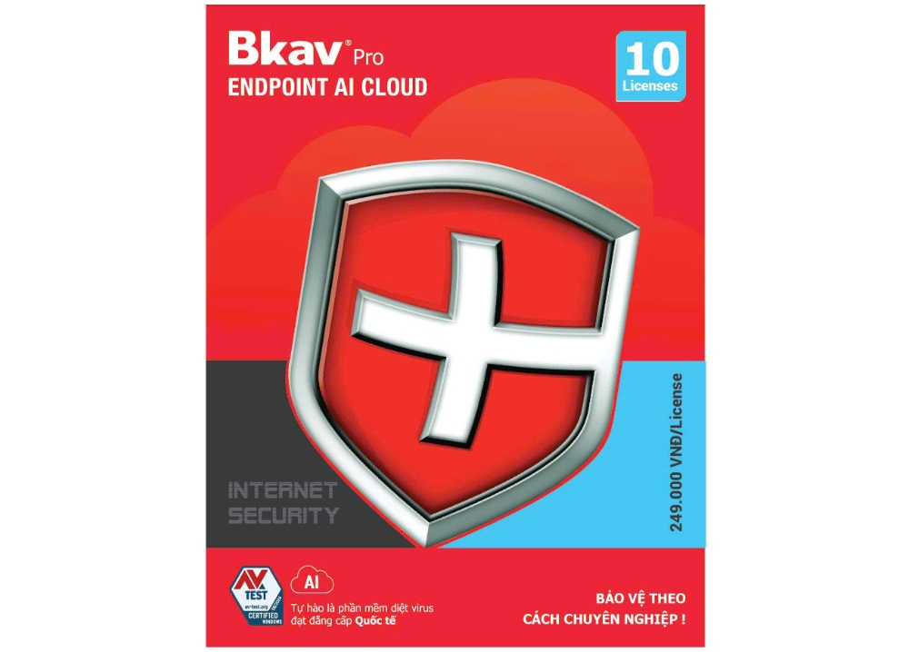 Phần mềm Diệt Virus BKAV Enpoint AI Cloud (5 thiết bị/12 tháng)